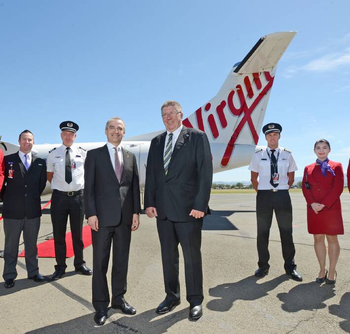 NEW PLAYER: Virgin Australia chief executive John Borghetti brokered the initial deal with Tamworth Regional Council mayor Col Murray. Photo: File