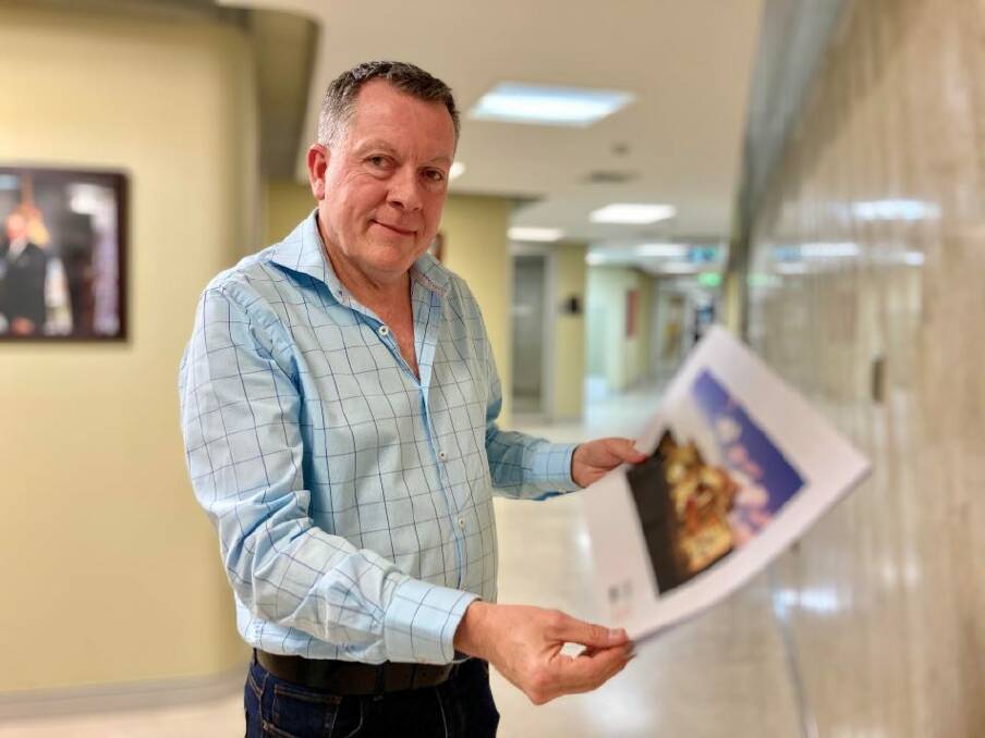 BIG PROJECT: Tamworth Regional Council Entertainment Venues manager Peter Ross. Photo: Madeline Link