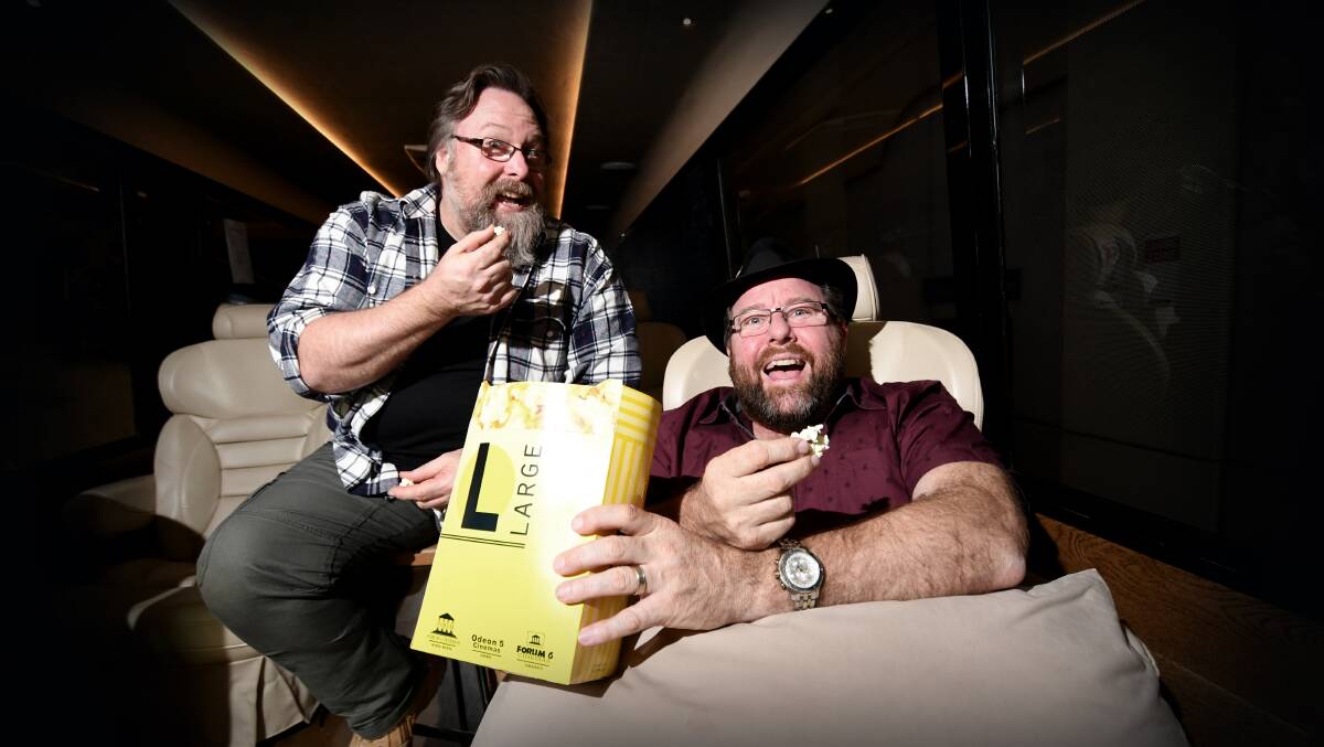 FILM: Brothers Clayton and Shane Jacobson are back on the big screen with their latest thriller film Brothers' Nest, directed by Clayton. Photo: Gareth Gardner