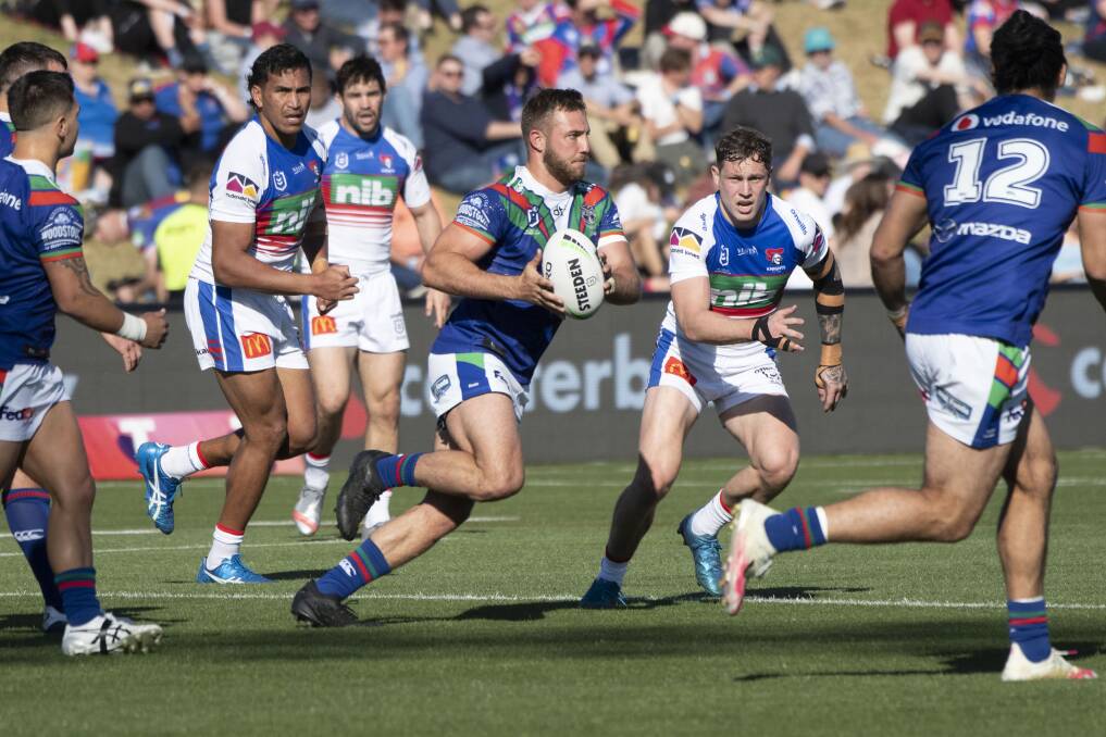 'HOME' GROUND: The Warriors game at Scully Park set the benchmark for future events held during the pandemic. Photo: Peter Hardin