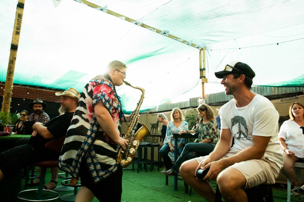 STRONG NUMBERS: Pubs, bars like The Welder's Dog and clubs reported good numbers despite the drought and bushfires. Photo: TCMF