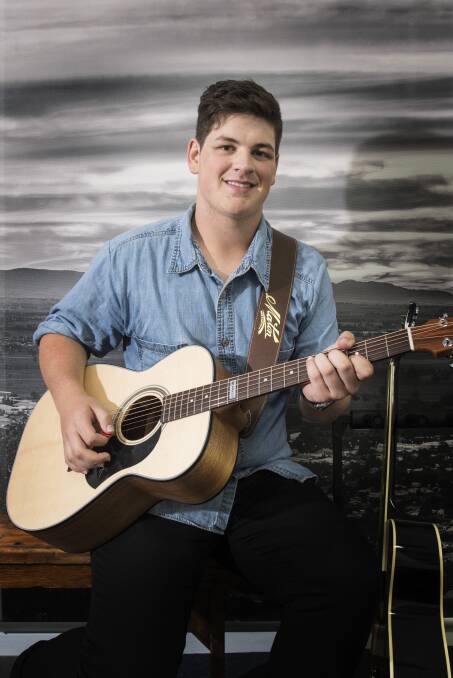 NEW MUSIC: Toyota Star Maker winner Blake O'Connor will debut his first album in Tamworth back where it all began. Photo: Peter Hardin 210119PHC007