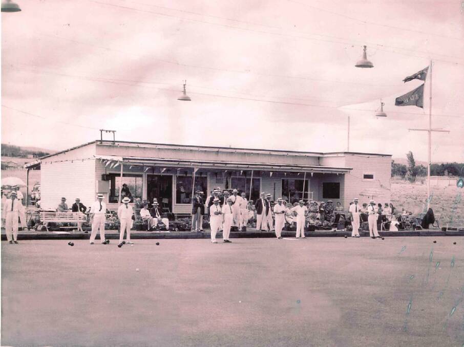 KOOTY BOWLING CLUB: The original clubhouse.