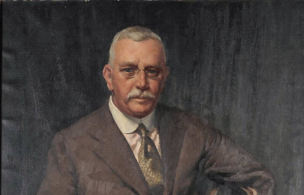 SELF PORTRAIT: Norman Carter, Portrait of Howard Hinton, 1936, Oil on canvas, Gift of the Students of the 1935-6 Session, 1937.