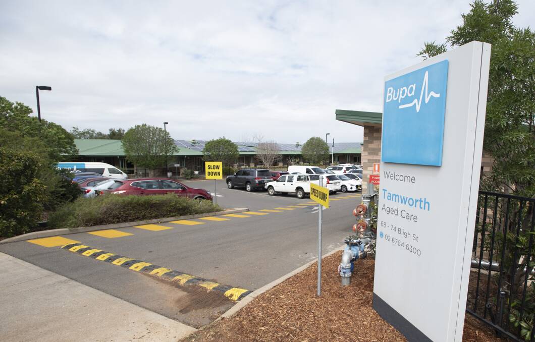 SERIOUS RISK: Elderly residents at Tamworth's Bupa Aged Care home have been put at 'serious risk', an audit finds. Photo: Peter Hardin 070220PHD002
