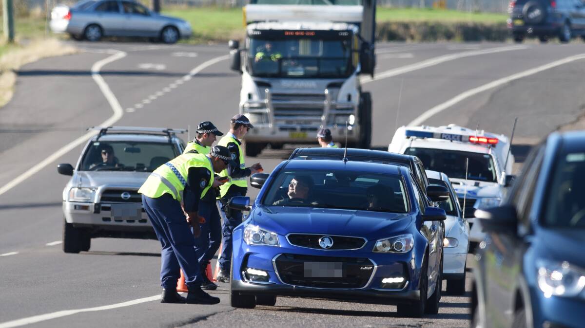 TAKE CARE: Double demerits were in place until the end of New Year's Day. Photo: Gareth Gardner 130616GGA03