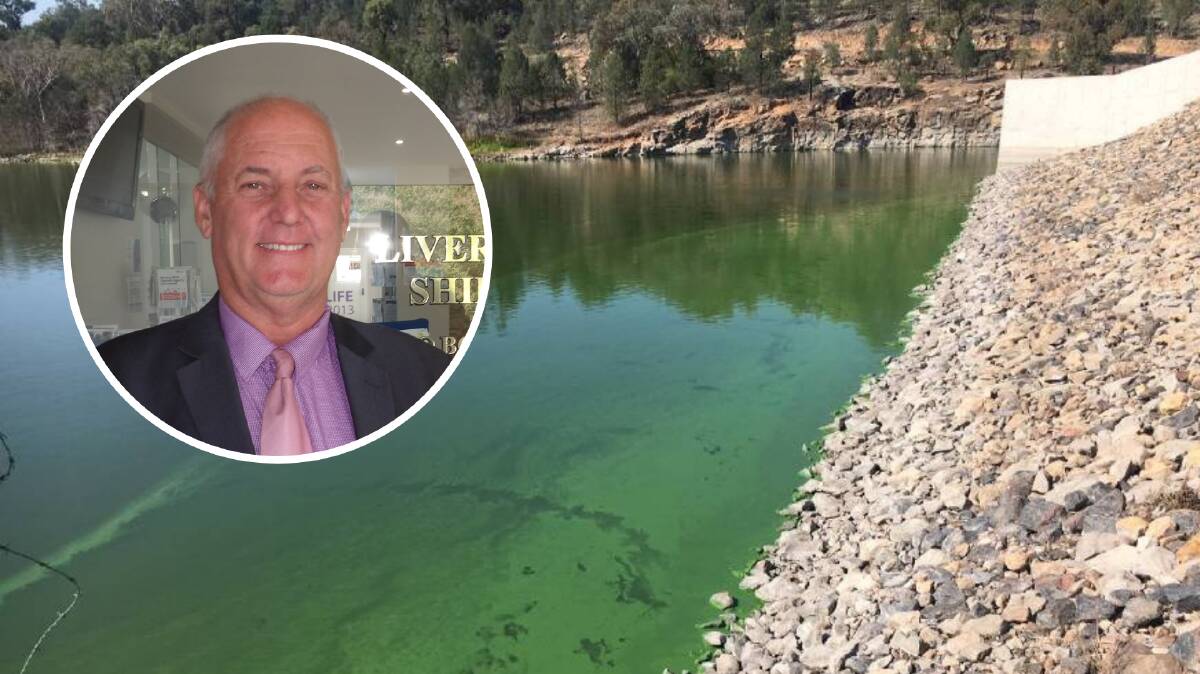 WATER SPEND: Liverpool Plains Shire Council mayor Andrew Hope believes the investment will shore up the community into the future. 