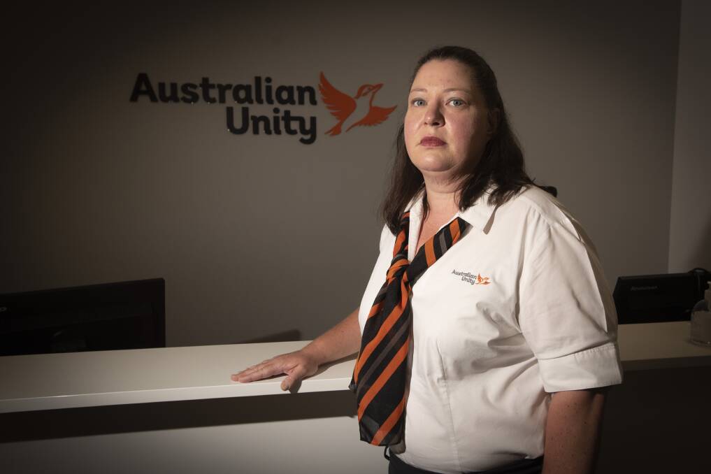 STAFF SHORTAGES: Tamworth Australian Unity branch manager Natasha Lynskey said there's a huge demand for at-home carers. Photo: Peter Hardin
