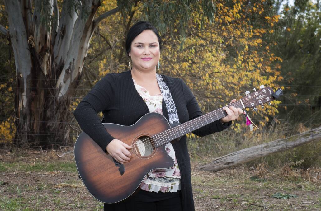 STAR MAKER FINALIST: Tamworth born and bred Lizzie Steadman has had a few exciting achievements since she performed as a finalist in Toyota Star Maker. Photo: Peter Hardin 290519PHA011