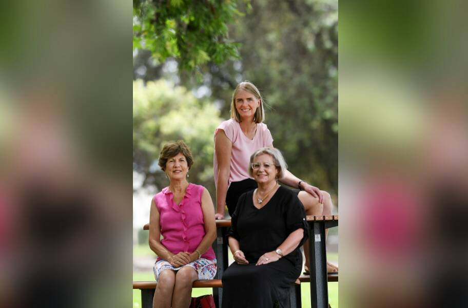 STEPPING UP: Tamworth Regional Council councillors Helen Tickle, Brooke Southwell and Judy Coates. Photo: Gareth Gardner