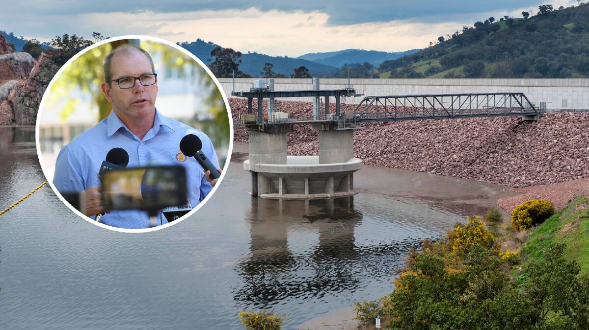 WATER SAVED: Residents have beaten water consumption targets this week according to Tamworth Regional Council water director Bruce Logan. Photos: File