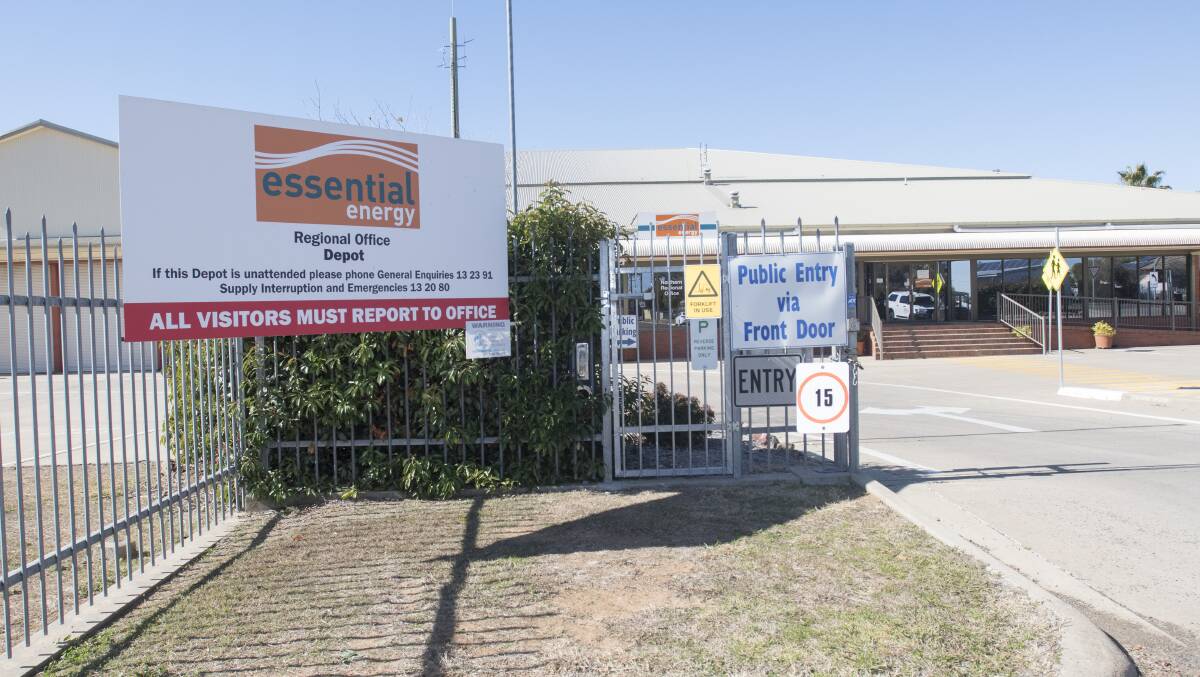 JOB CUTS: Essential Energy will review a number of positions across the company, including at the Tamworth depot. Photo: Peter Hardin 240719PHC003