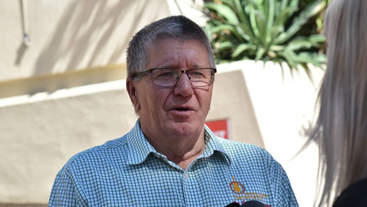 BACK ON TRACK: Tamworth Regional Council mayor Col Murray has welcomed returned Qantas services. Photo: Peter Hardin, file