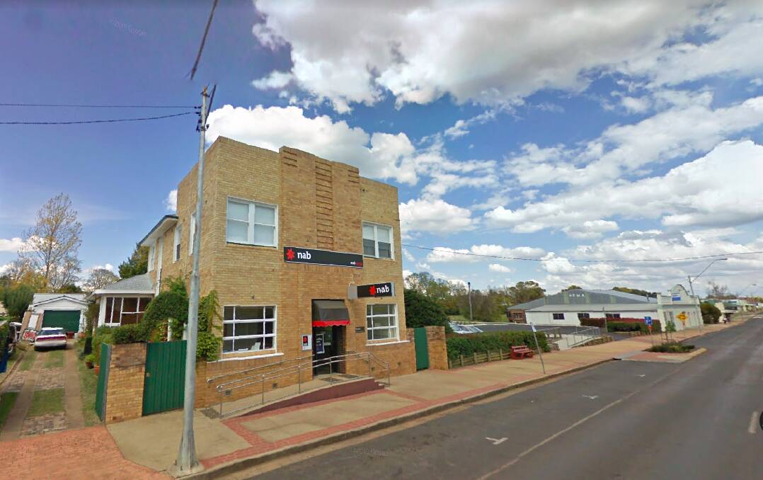 SET TO CLOSE: National Australia Bank has announced it will close Guyra and Uralla's bank branches in October. Photo: Google Maps