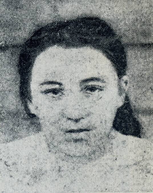 HAUNTED: 12-year-old Minnie Bowen. Photo: Sunday Times, 1921