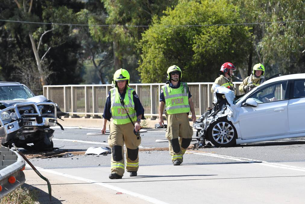 GUILTY PLEA: The crash scene on Scott Road that resulted in a woman being hospitalised. Photo: Gareth Gardner