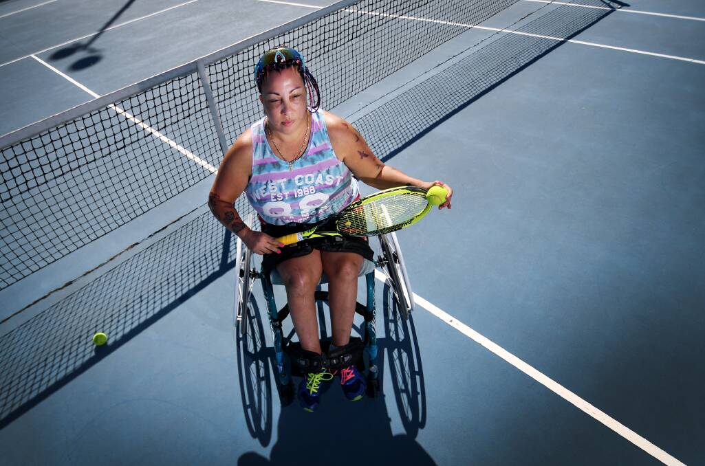 DISAPPOINTED: Partial paraplegic Fiona Sing said the NDIA won't support her Paralympic dreams. Photo: Gareth Gardner