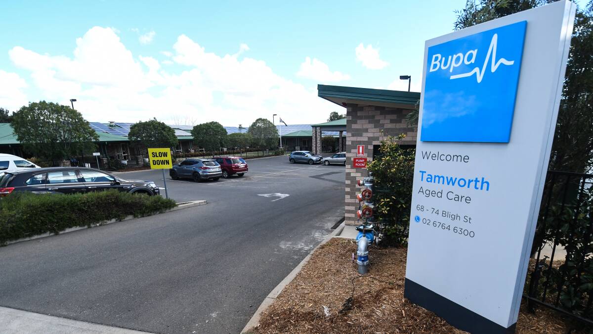 SENIOR RIP OFF: Tamworth Bupa Aged Care residents are among those at more than 20 locations that the ACCC alleges did not provide services paid for. Photo: Gareth Gardner
