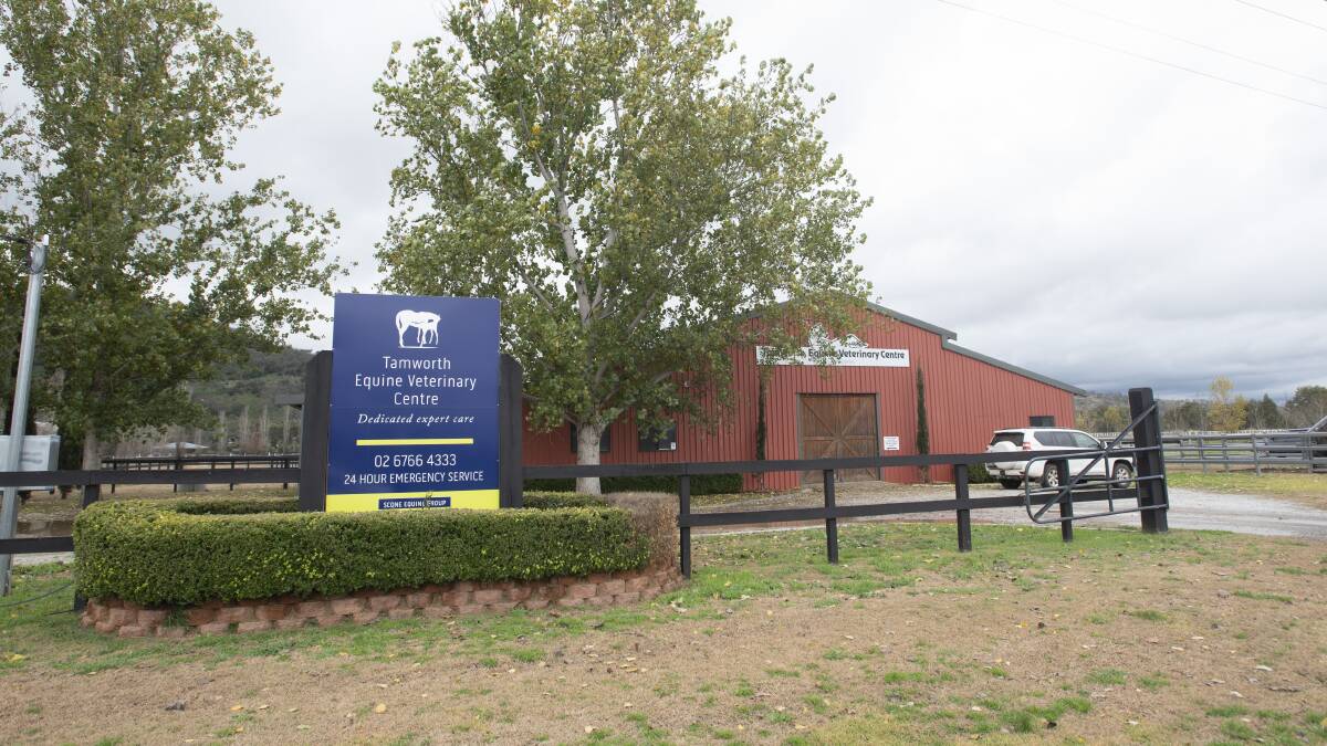 APPLICATION DENIED: The Tamworth Equine Veterinary Centre had a development application turned down by the council. Photo: Peter Hardin 280720PHB003
