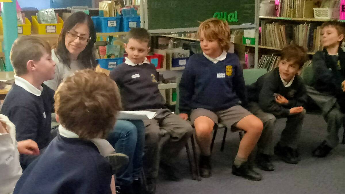 ETHICS: Ben Venue Public School students with teacher Denise Palmer are taking up ethics classes to offer to religious and non-religious students in public schools.