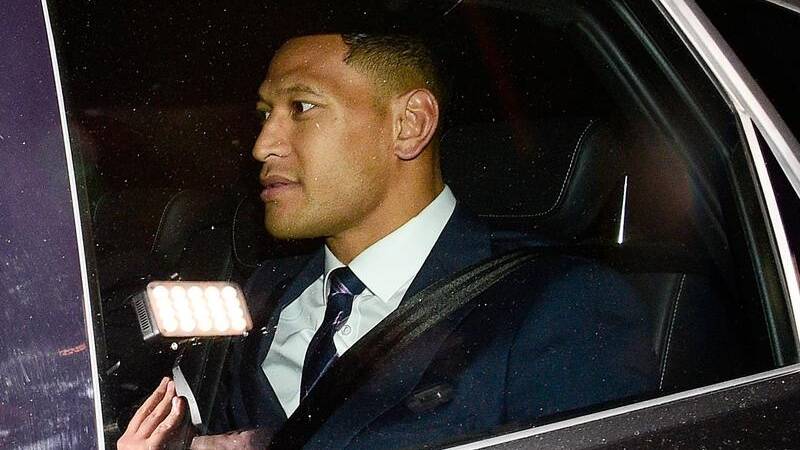 CONTROVERSY: Former Wallaby Israel Folau has received millions in donations to fund his legal battle.