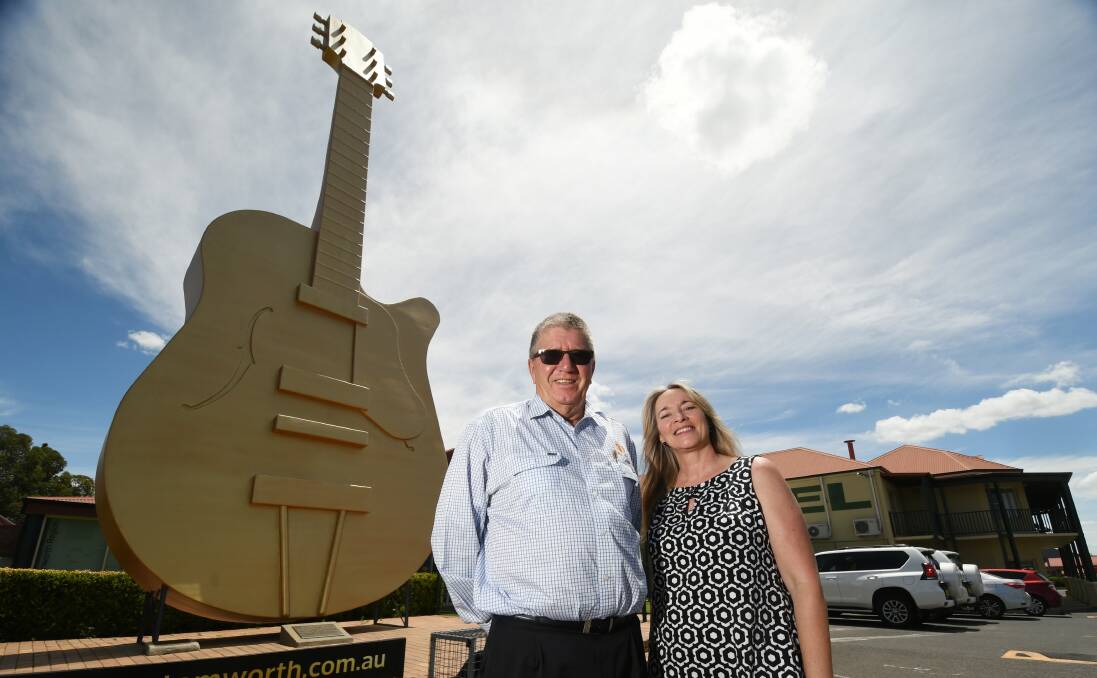 ALL WELCOME: Tamworth Regional Council mayor Col Murray and growth and prosperity director Jacqueline O'Neill hope a Destination Tamworth website refresh will bring more tourists to the region. Photo: Gareth Gardner 