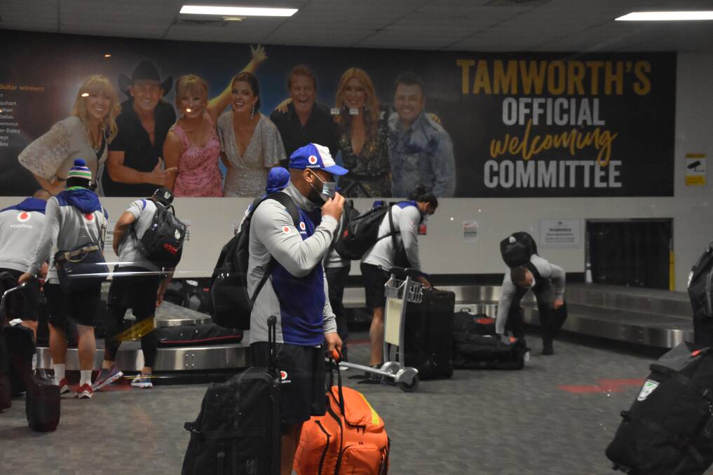 TEMPORARY HOME: The NZ Warriors arrived in Tamworth in May. Photo: Gareth Gardner