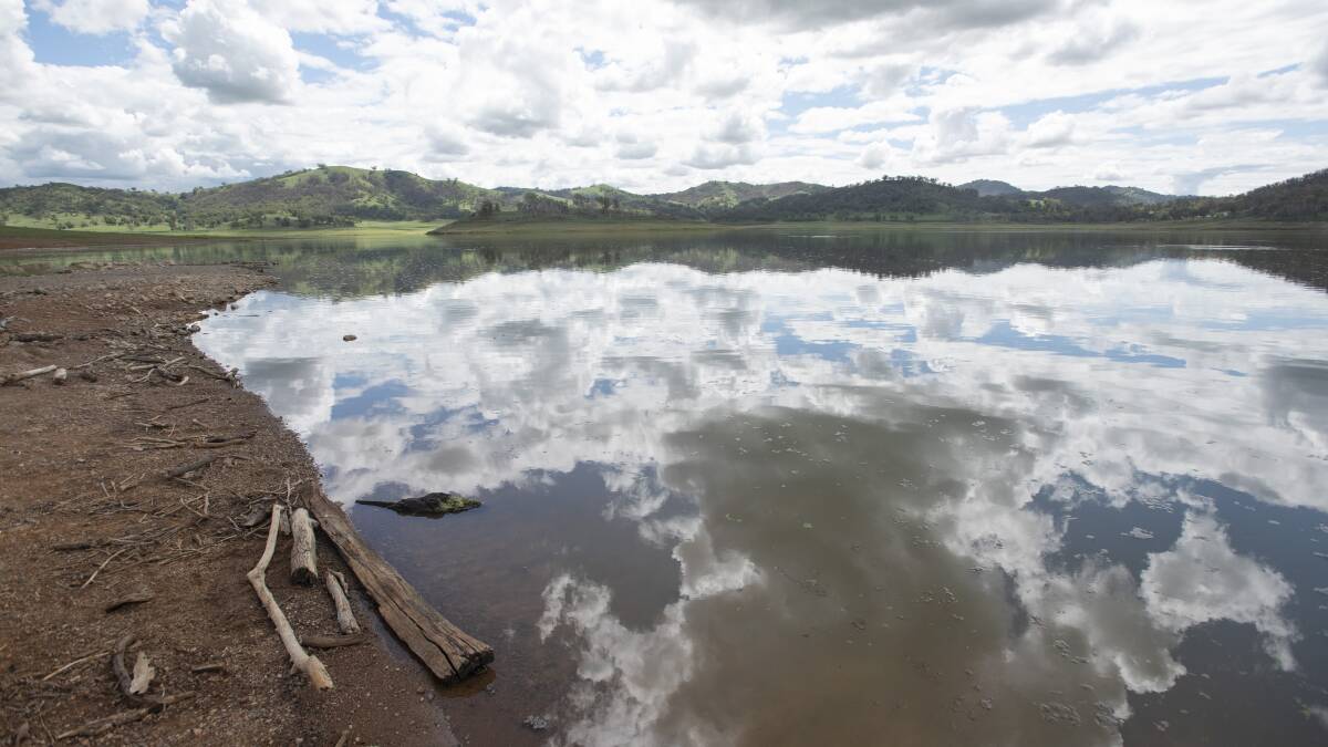 MORE NEEDED: Chaffey Dam levels have remained low despite recent rainfall over Tamworth. Photo: Peter Hardin
