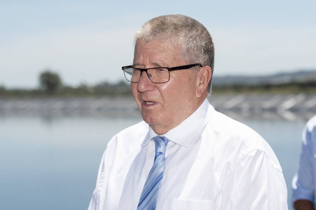 WATER SECURITY: Tamworth Regional Council mayor Col Murray has said the $480 Dungowan Dam build has his support. Photo: Peter Hardin 050221PHB116