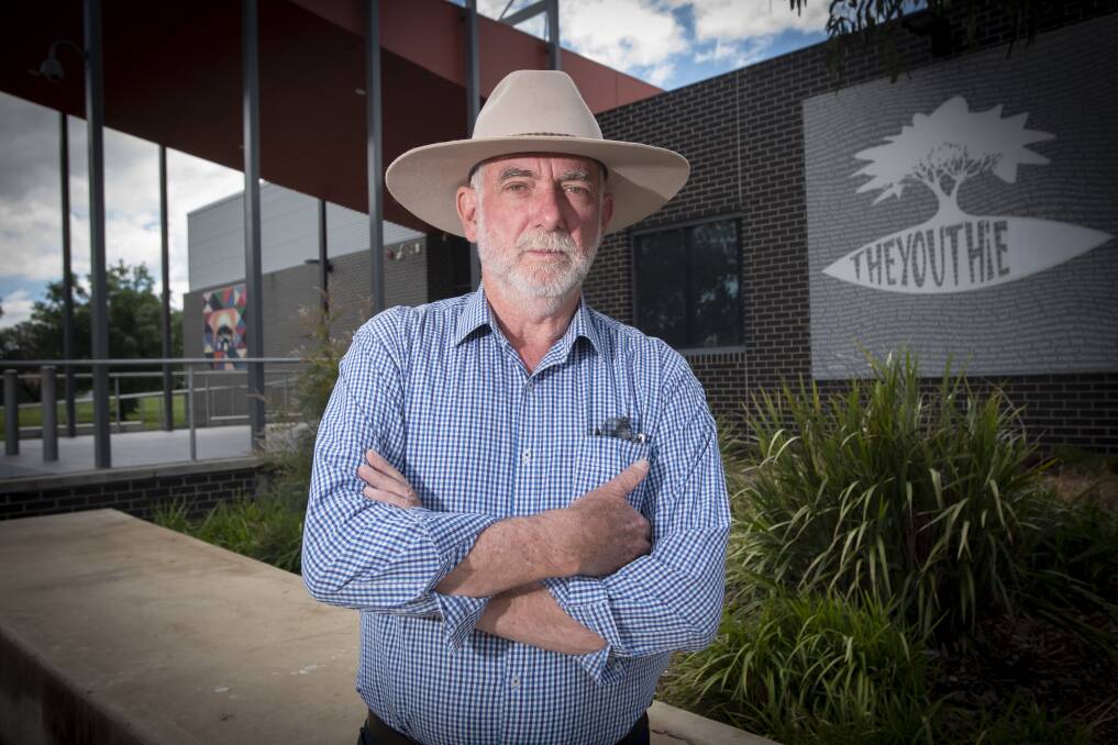 CHANGE NEEDED: Tamworth Regional Council councillor Russell Webb wants all children to be welcome at The Youthie. Photo: Peter Hardin 10132021A010