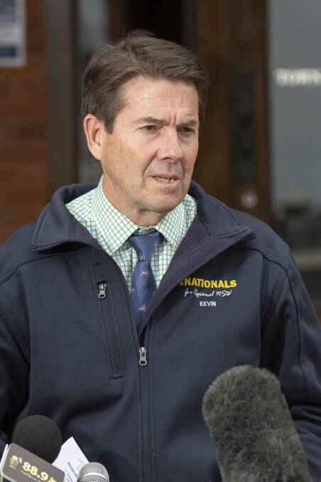 MORE INFORMATION NEEDED: Tamworth MP Kevin Anderson said the way out of lockdown will be determined by test results. Photo: Peter Hardin 110821PHB058