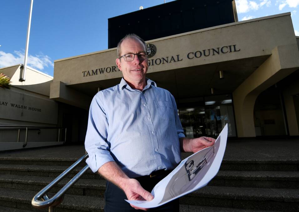 APPROVED: Tamworth Regional Council water and waste director Bruce Logan. Photo: Gareth Gardner 240920GGD02