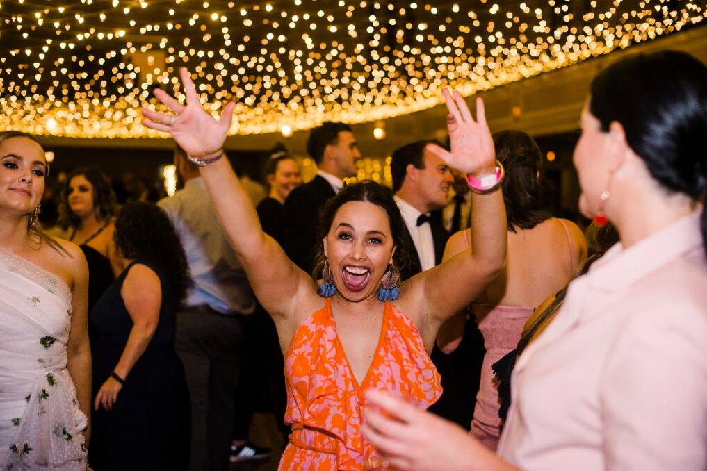 FUNDRAISER: White Elephant Spring Ball committee member Kiralie Bowyer at the ball last year. Photo: Louise Brown Photography