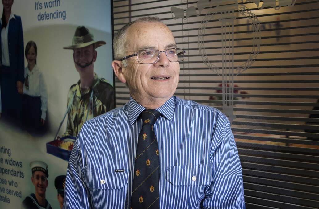 HELP FOR WIDOWS: Tamworth Legacy president Greg Roese said the charity expects to have more young widows signed up for assistance in the future. Photo: Peter Hardin