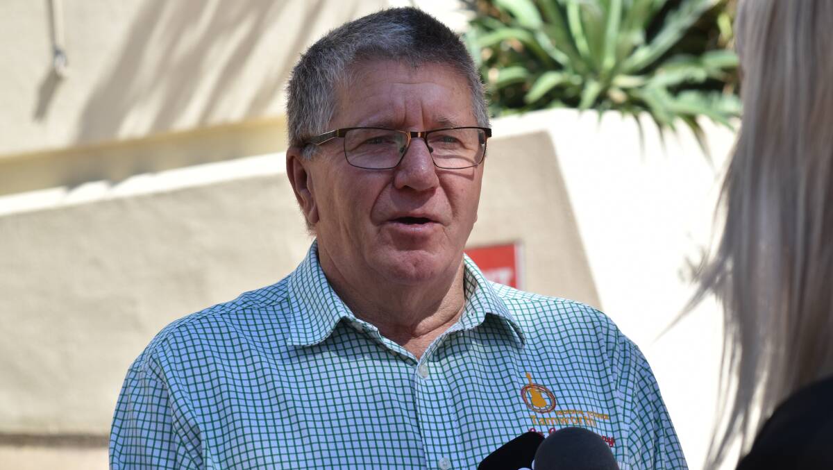 CONCERNED: Tamworth Regional Council mayor Col Murray said he understood Qantas' business decision but that it would harm Tamworth. Photo: Peter Hardin