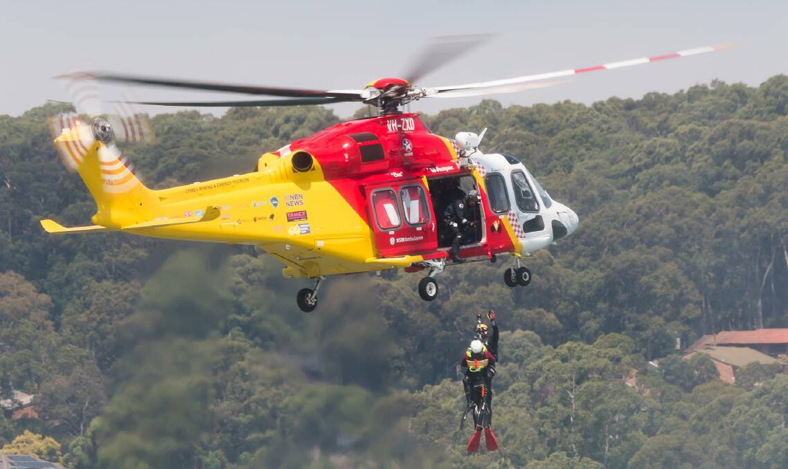 File photo: Westpac Rescue Helicopter Service.