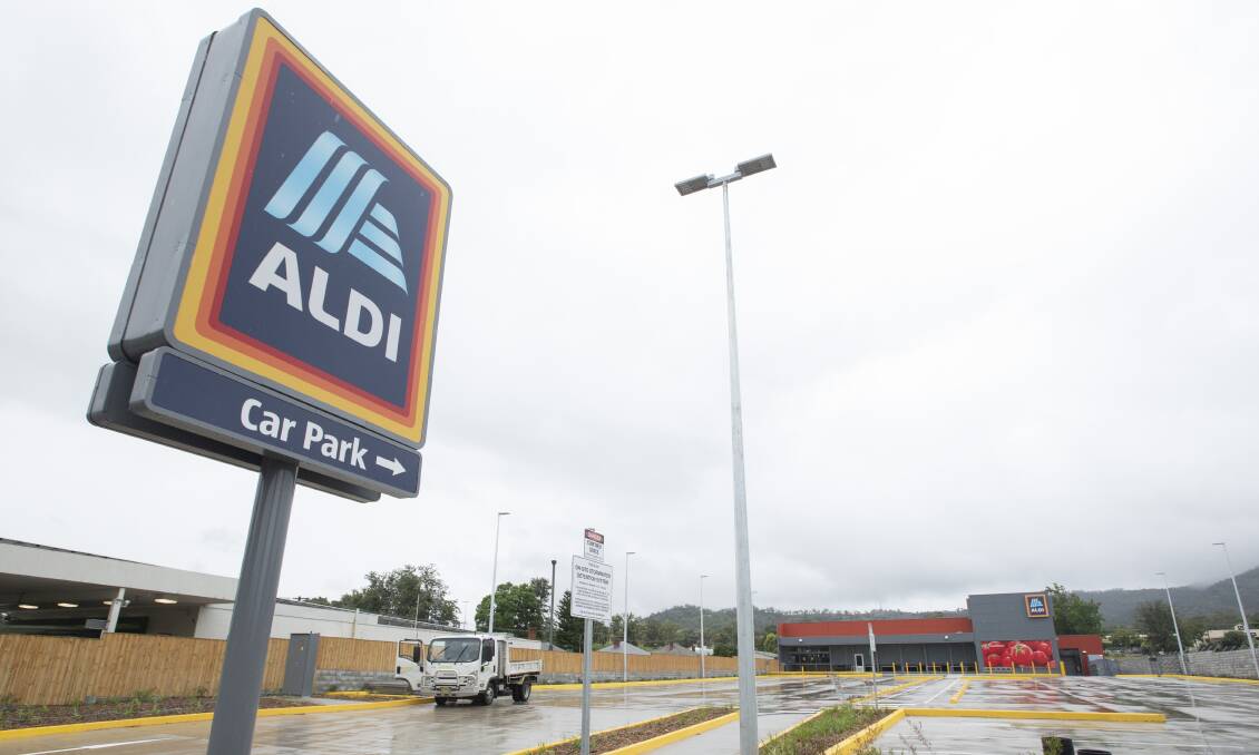 SUPERMARKET: The new Aldi location on Peel Street will open from February 10, and the old shop at Centrepoint will be closed. Photo: Peter Hardin