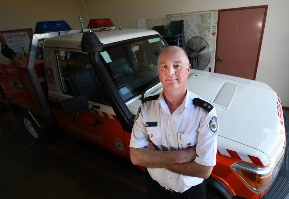 TOUGHER SENTENCE: Tamworth Rural Fire Service captain Allyn Purkiss welcomes tougher sentencing for arsonists who deliberately light bush fires. Photo: Gareth Gardner