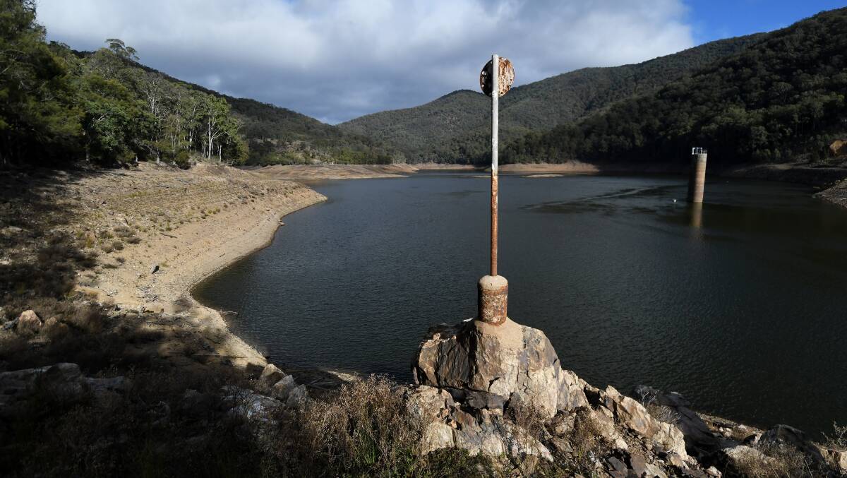 NEW DAM PLAN: The exact amount of water to be kept for Tamworth security will not be confirmed until the business case for the new Dungowan Dam is released. Photo: Peter Hardin