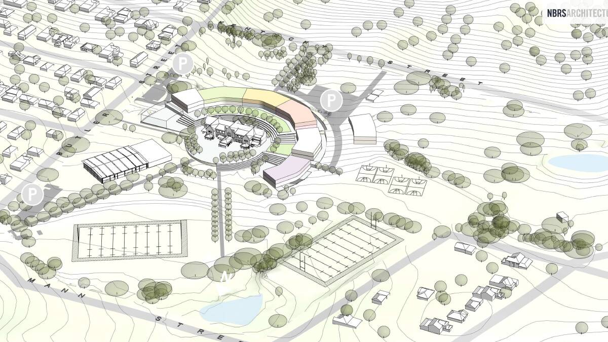 FUTURE SCHOOL: NBRS Architecture has released early concept designs for the Armidale Future School. The process is 20 per cent complete, with more detailed design on learning spaces and the multi-purpose theatre to come.
