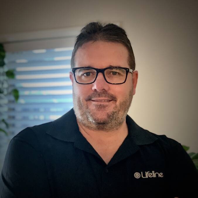 SERVICE EXPANDS: Lifeline Australia executive director Rob Sams. Photo: Supplied