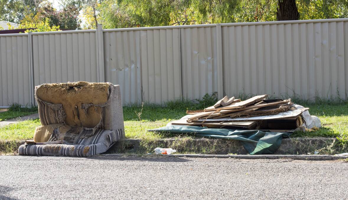 TOSSED OUT: Bulky waste collections will be cancelled under a new seven-year waste contract. Photo: File