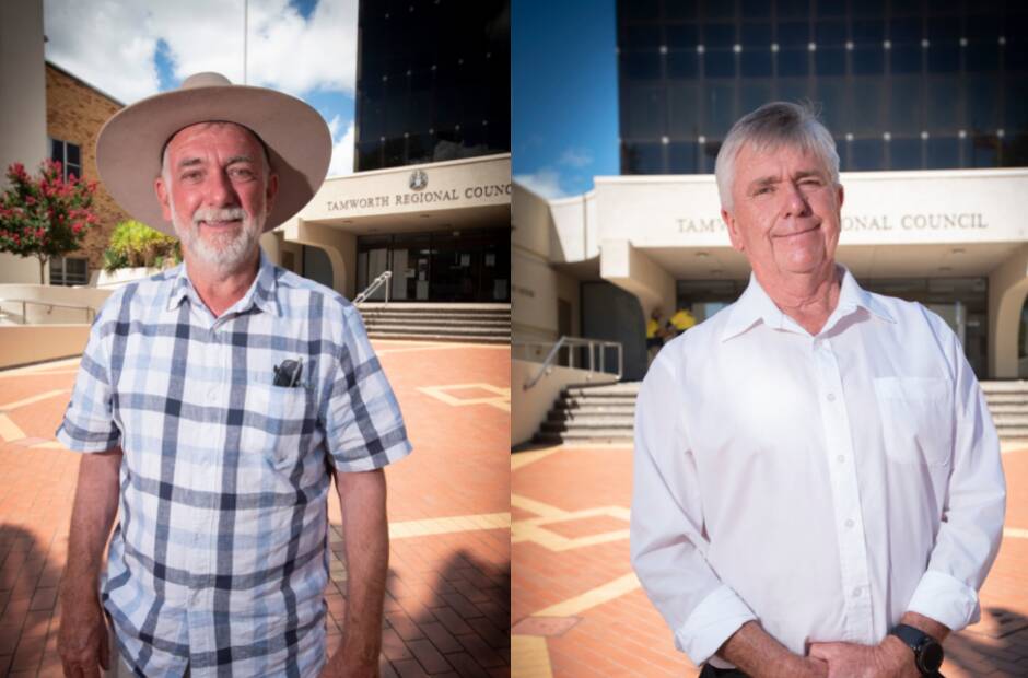 TOP JOB: Councillors will vote tonight to elect a mayor and deputy, with councillors Russell Webb and Phil Betts throwing their hat in the ring for the top position. Photo: Fi;e