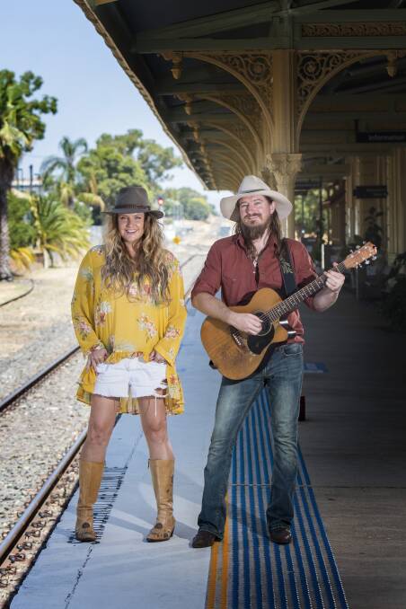 TRAIN WRECK: The pair have been nominated for a number of Golden Guitar awards in 2019. Photo: Peter Hardin
