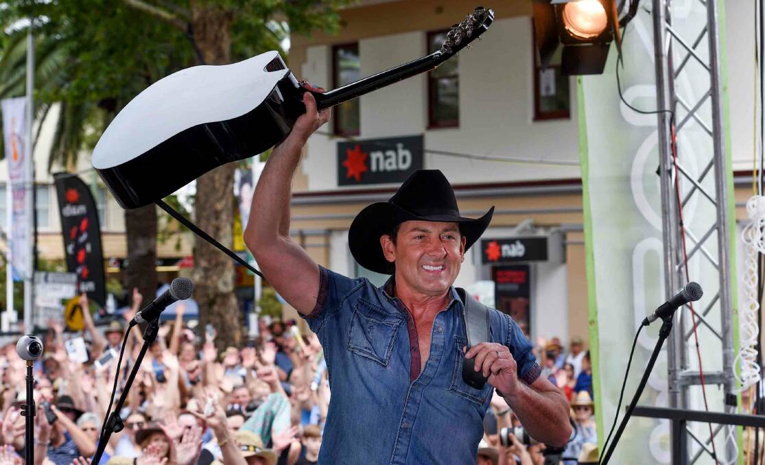 TCMF 2019: Lee Kernaghan is the official ambassador of the 2019 Toyota Country Music Festival. Photo: Gareth Gardner