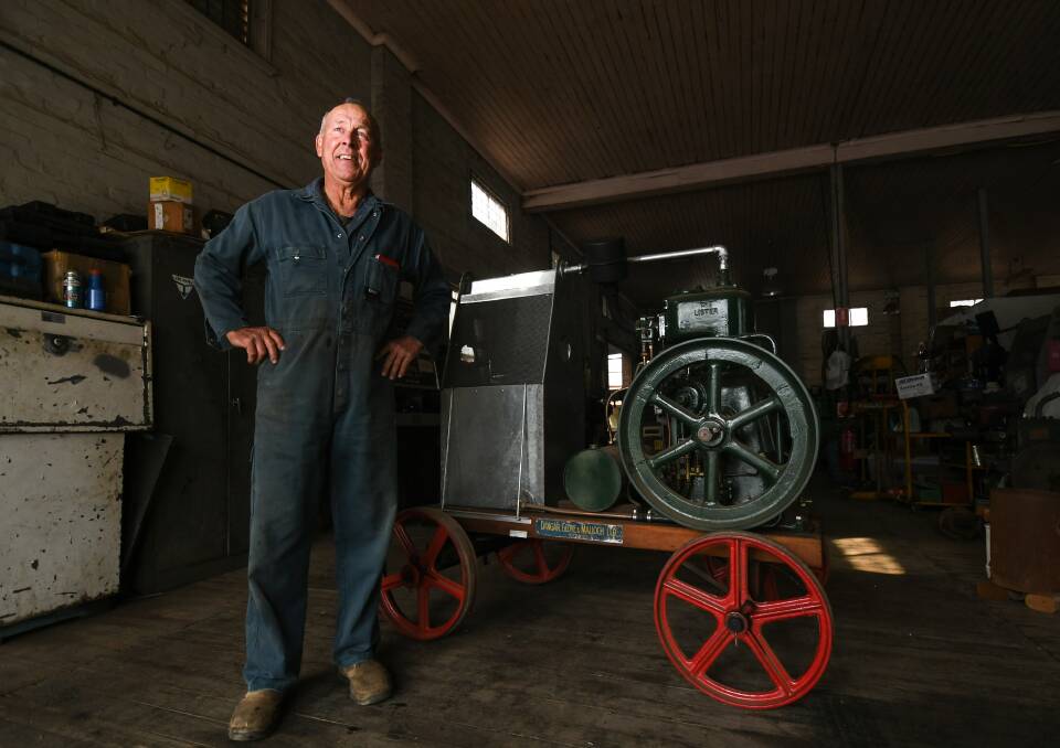 RALLY: Manilla Antique Machinery Group president Tim Scanlon. Photo: Gareth Gardner