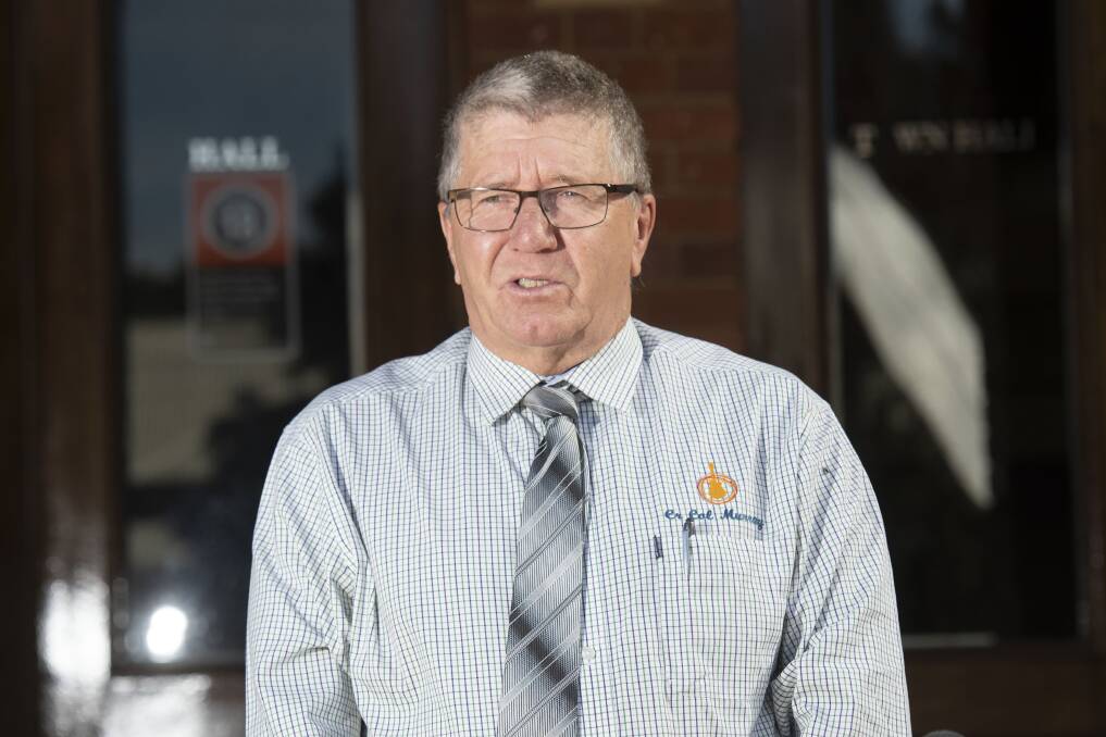 OPPOSED: Tamworth Regional Council mayor Col Murray said he would not support the wind farm. Photo: Peter Hardin, file.