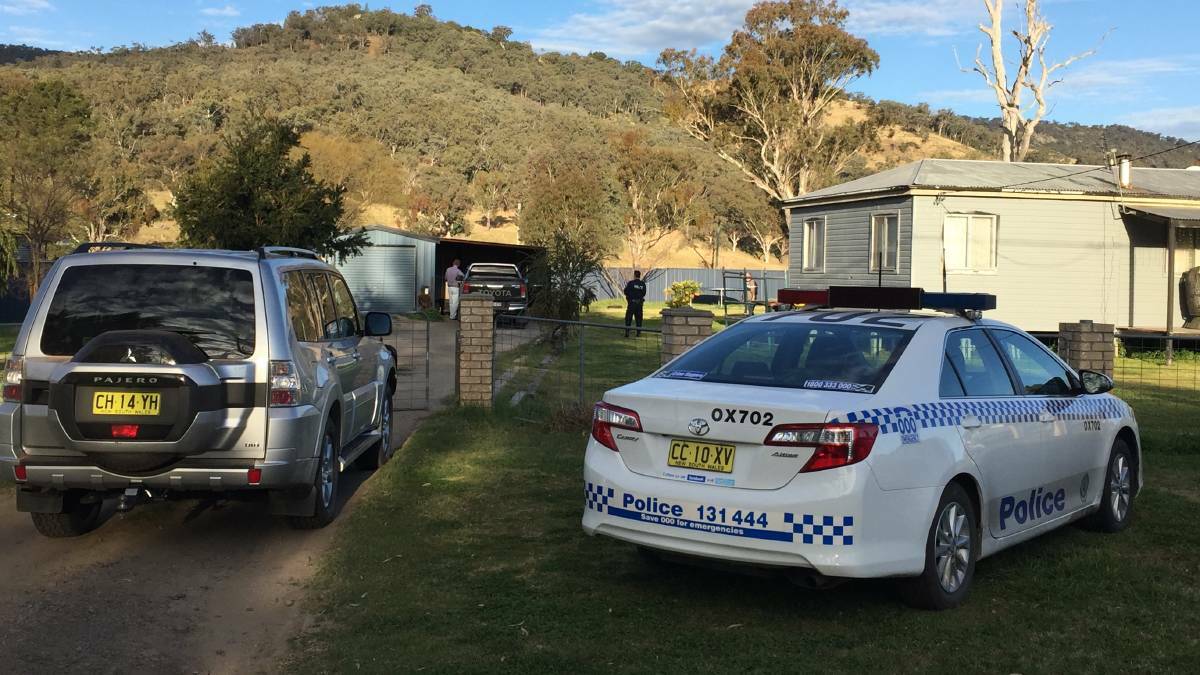 RAIDS:  Police searched the Nundle Rd, Woolomin, property on Sunday afternoon, and inset, a motorbike, drugs and cash were seized in the secret police sting.