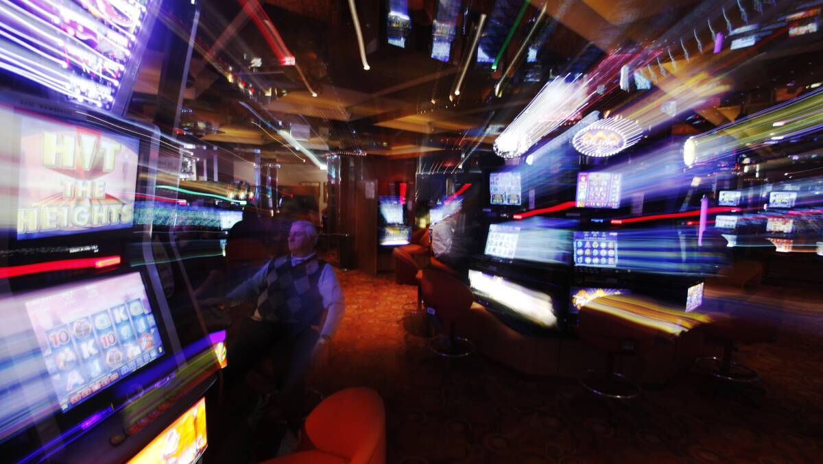 POKIE SURGE: Figures reveal a 44 per cent surge in gambling spends in Tamworth pubs and clubs. Photo: File