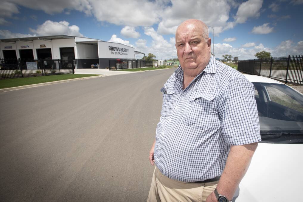 NOT IMPRESSED: Oxley Community Transport board vice chairman Ray Tait. Photo: Peter Hardin